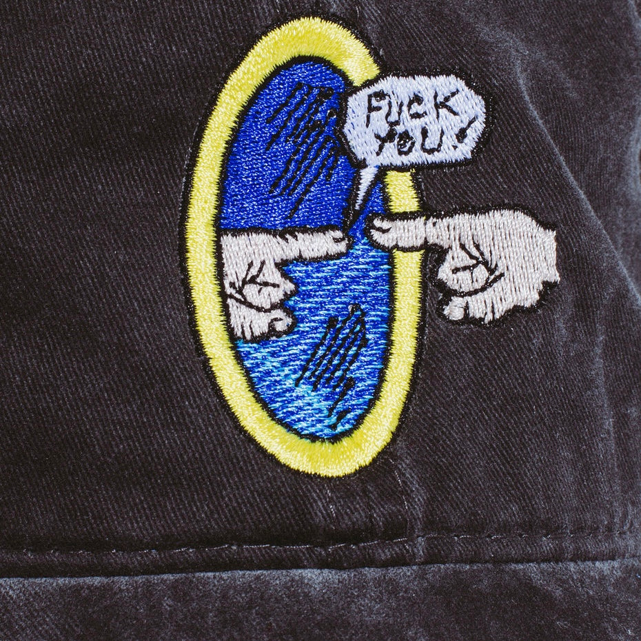 Fucking Awesome - Fuck You Embroidered 6 Panel Hat