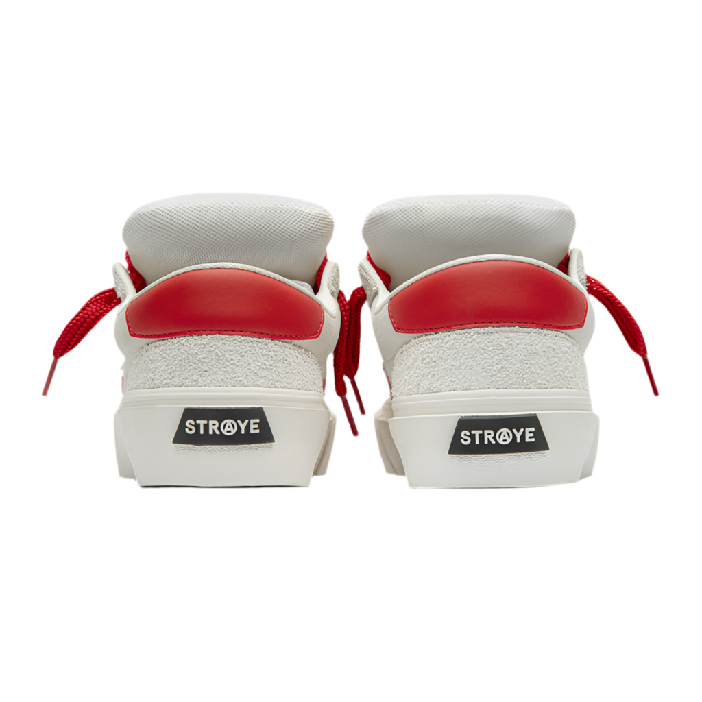 Straye - Logan Puff White/Red
