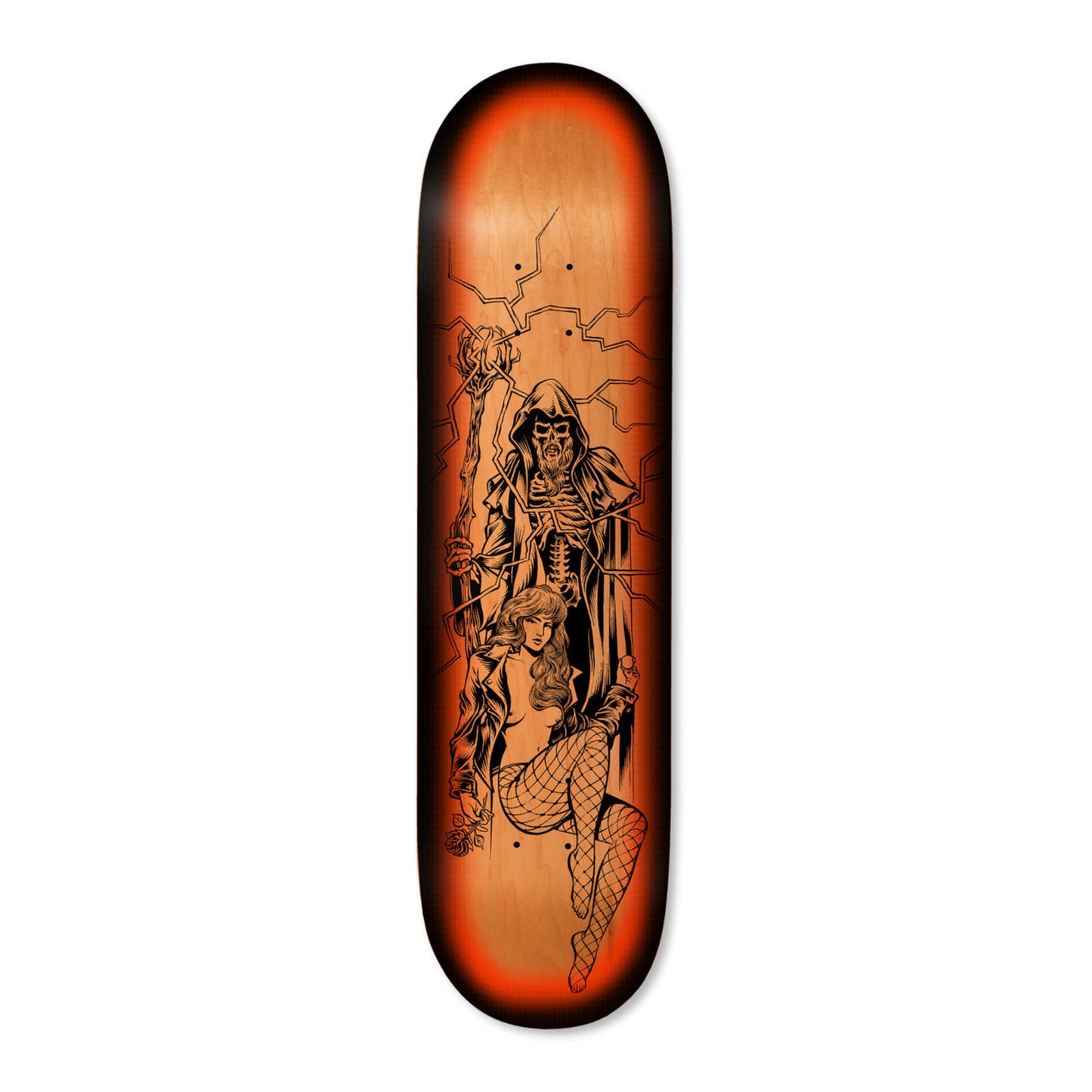 Deathwish - John Dickson Red Dawn Deck 8.25”