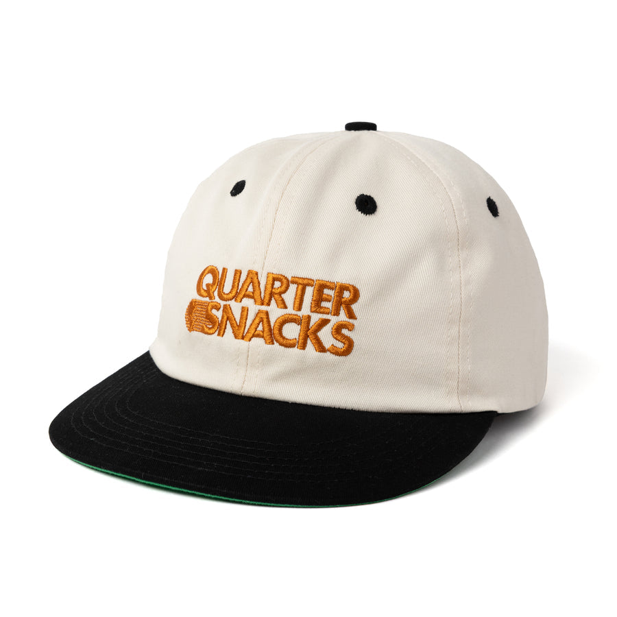 Quartersnacks - Journalist Cap Cream/Black