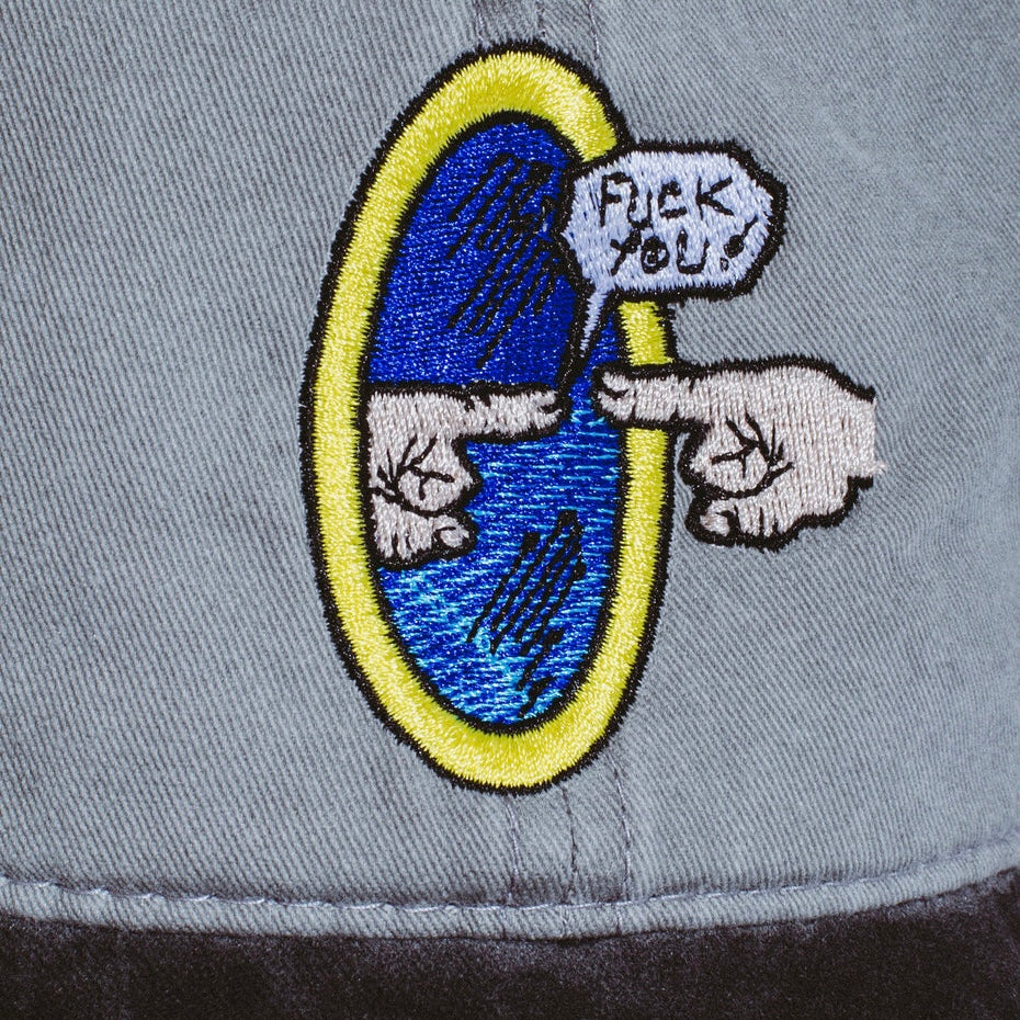 Fucking Awesome - Fuck You Embroidered 6 Panel Hat
