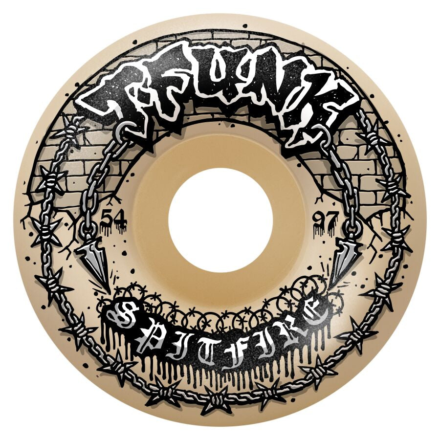Spitfire Wheels - F4 97d T-Funk Radial full 54mm