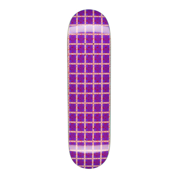 Hockey - Plaid Purple Deck 8.25”