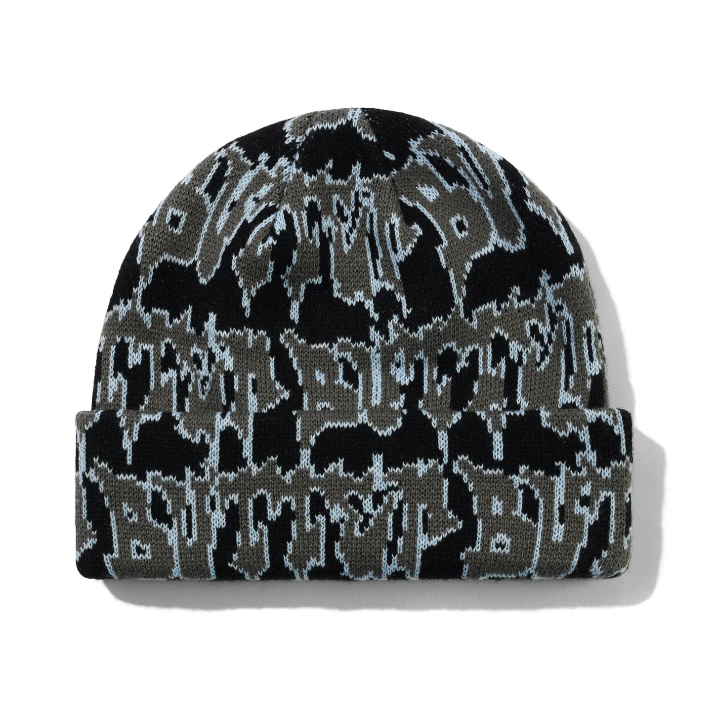Butter - Throw Black/Grey Beanie