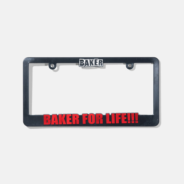 Baker - Baker For Life License Plate Frame