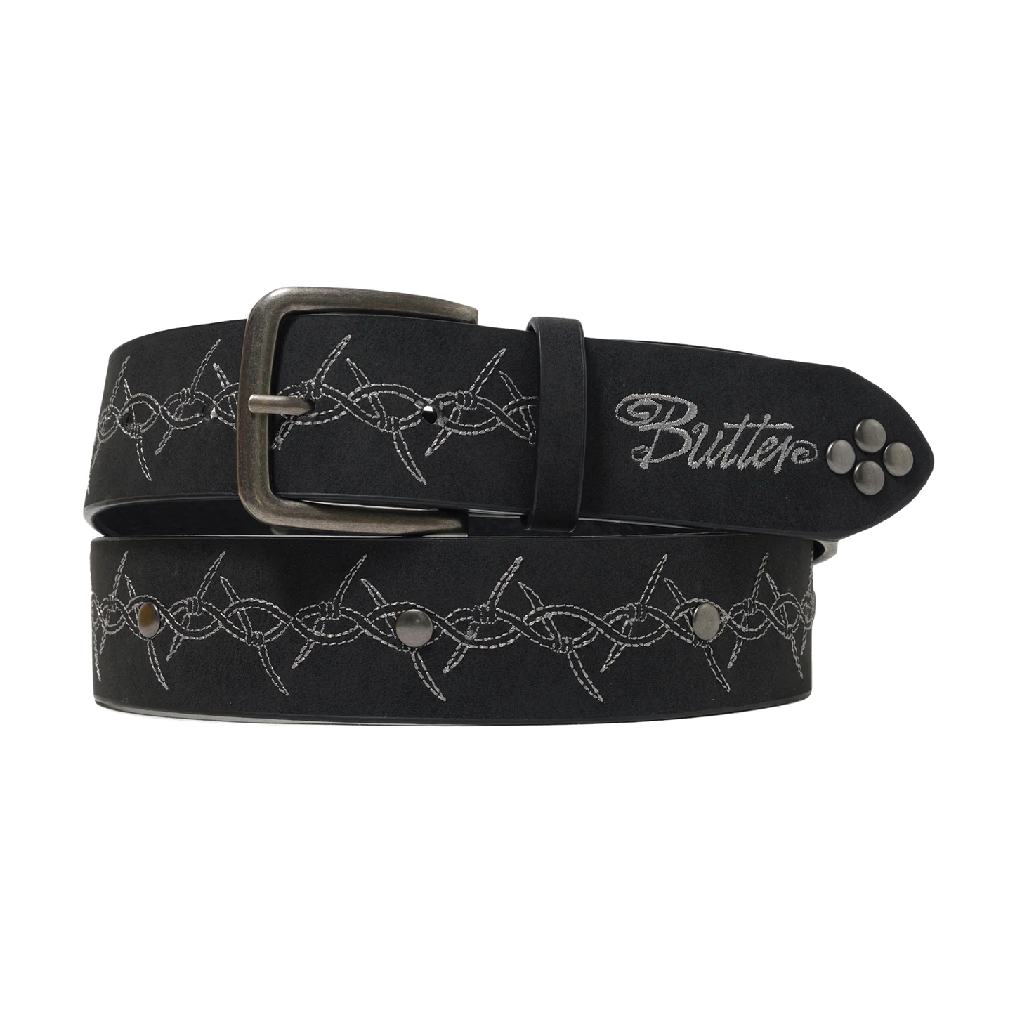 Butter - Barbed Wire Studded Belt