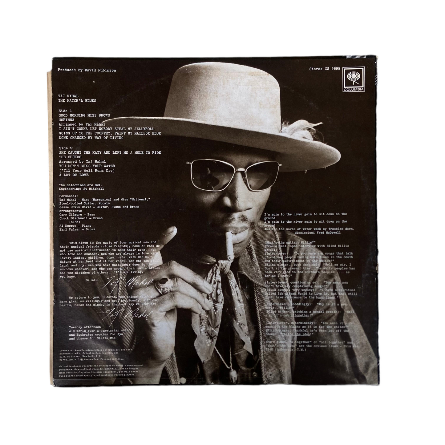 Taj Mahal - The Natch’l Blues