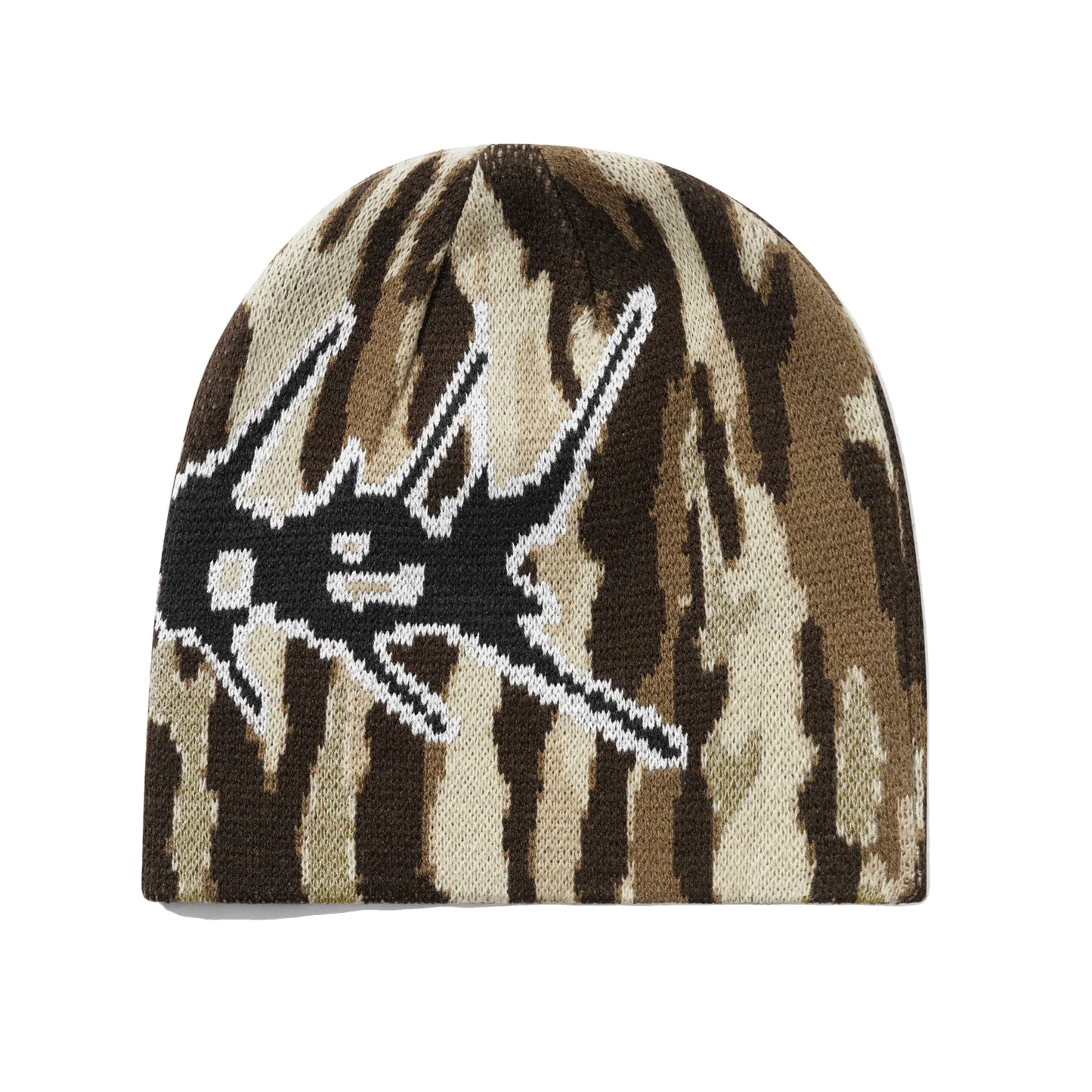 Butter - Nail Skully Frog Camo Beanie
