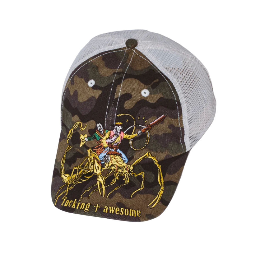 Fucking Awesome - Scorpion Camo Mesh Trucker Hat