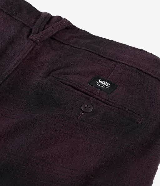 Vans - Authentic Chino Loose Plaid Pant