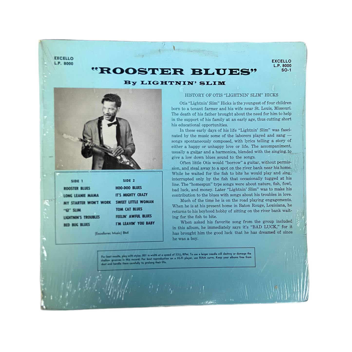 Roster Blue Lightnin’ Slim