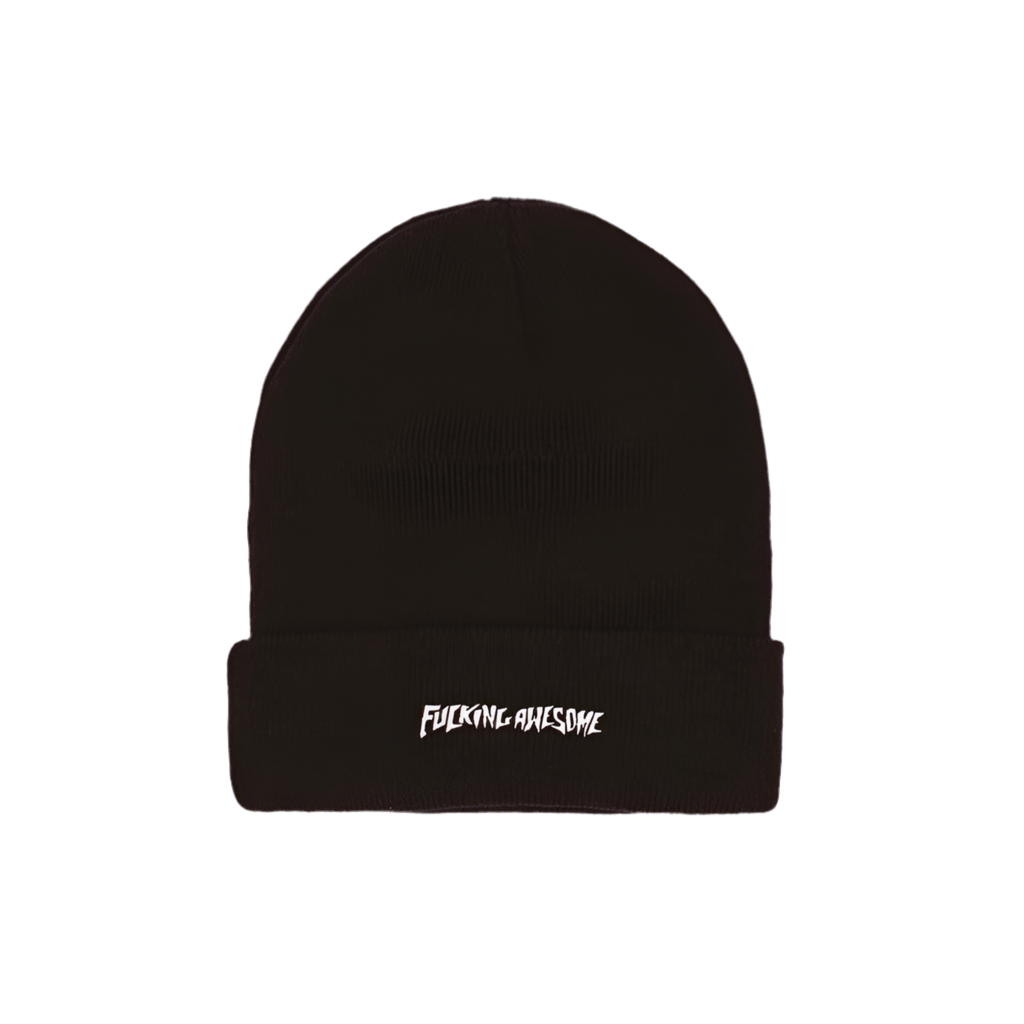 Fucking Awesome - Metal Stamp Logo Cuff Beanie