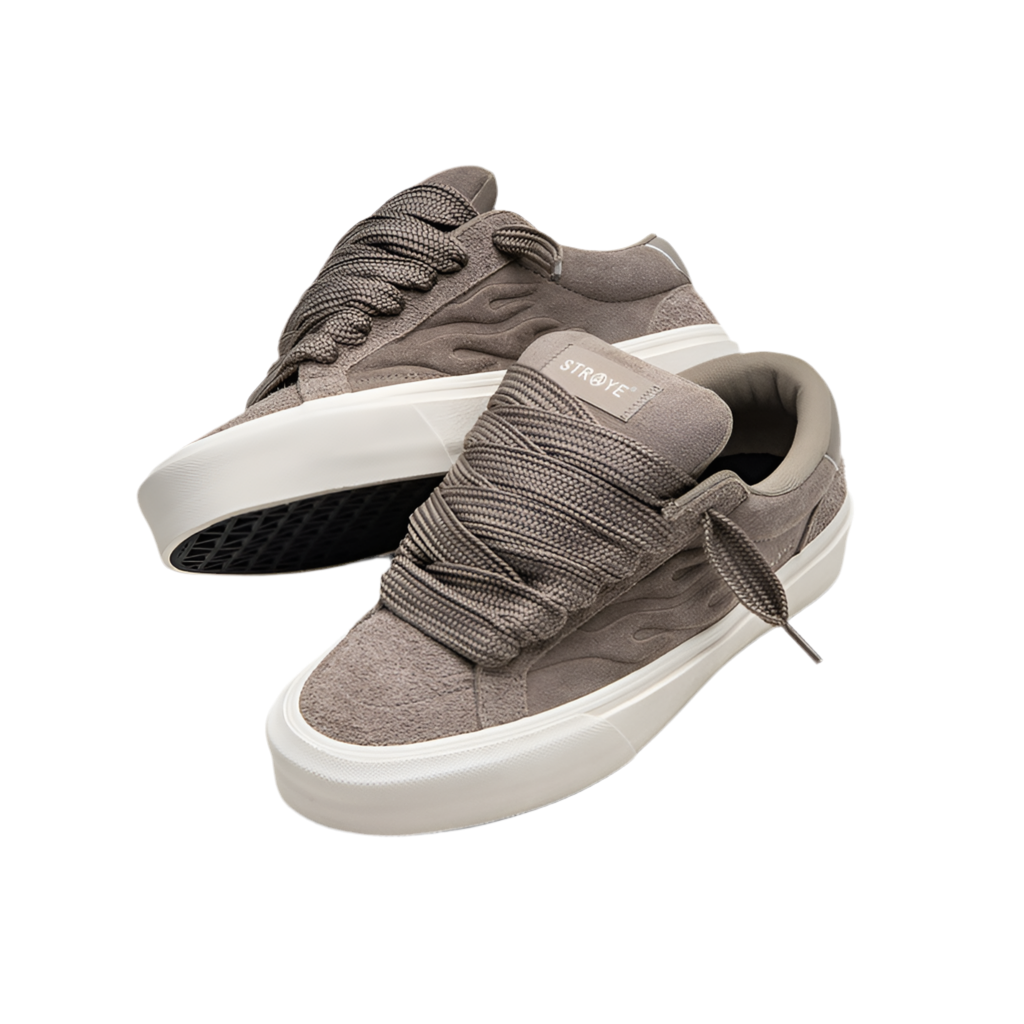 Straye - Logan Puff Taupe Bevel
