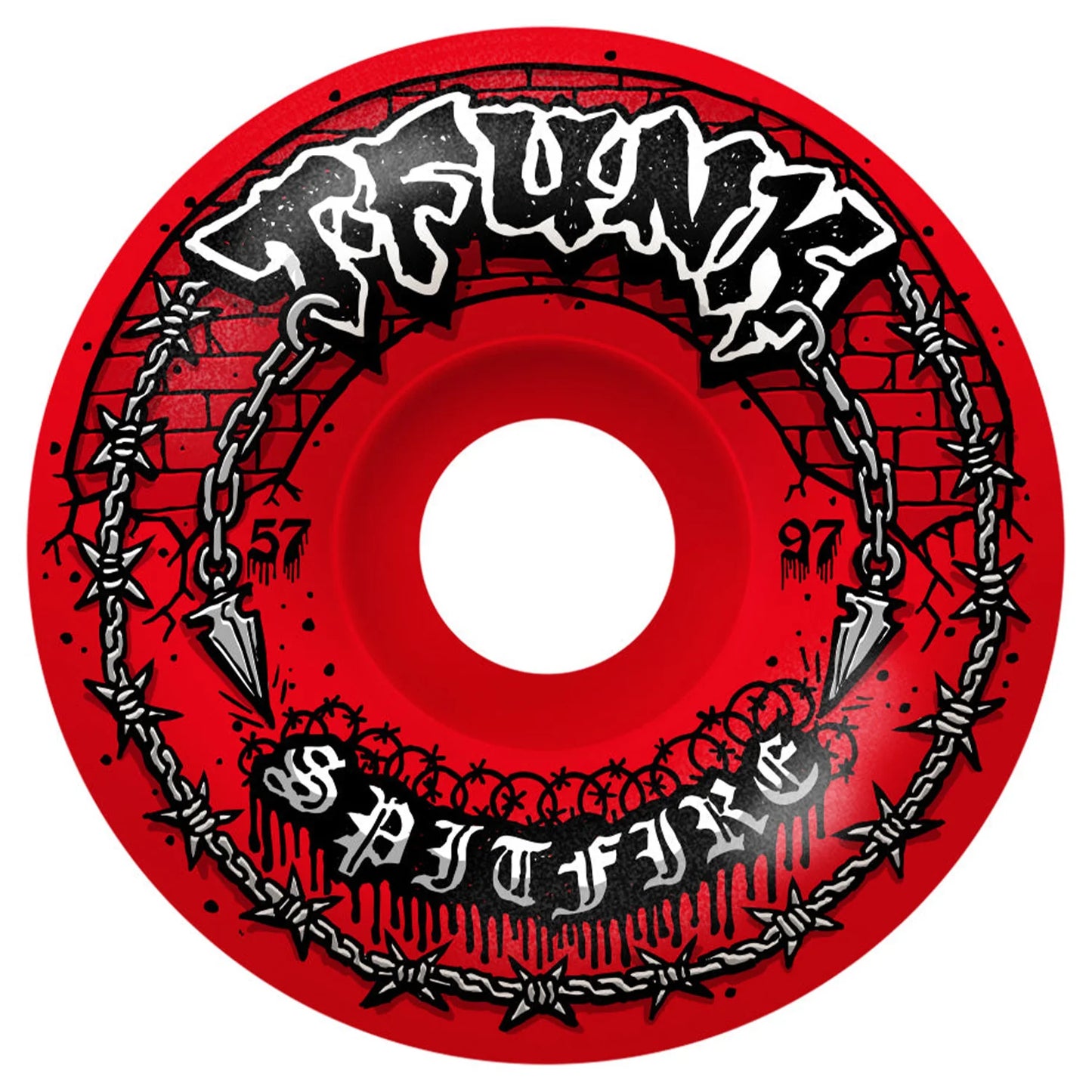 Spitfire Wheels - F4 97d T-Funk Radial full 57mm