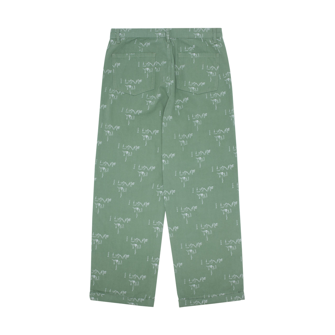 Fucking Awesome - I Love You Pleated Baggy Pant