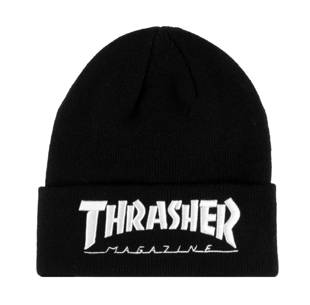 Thrasher - Embroidered Thrasher Beanie