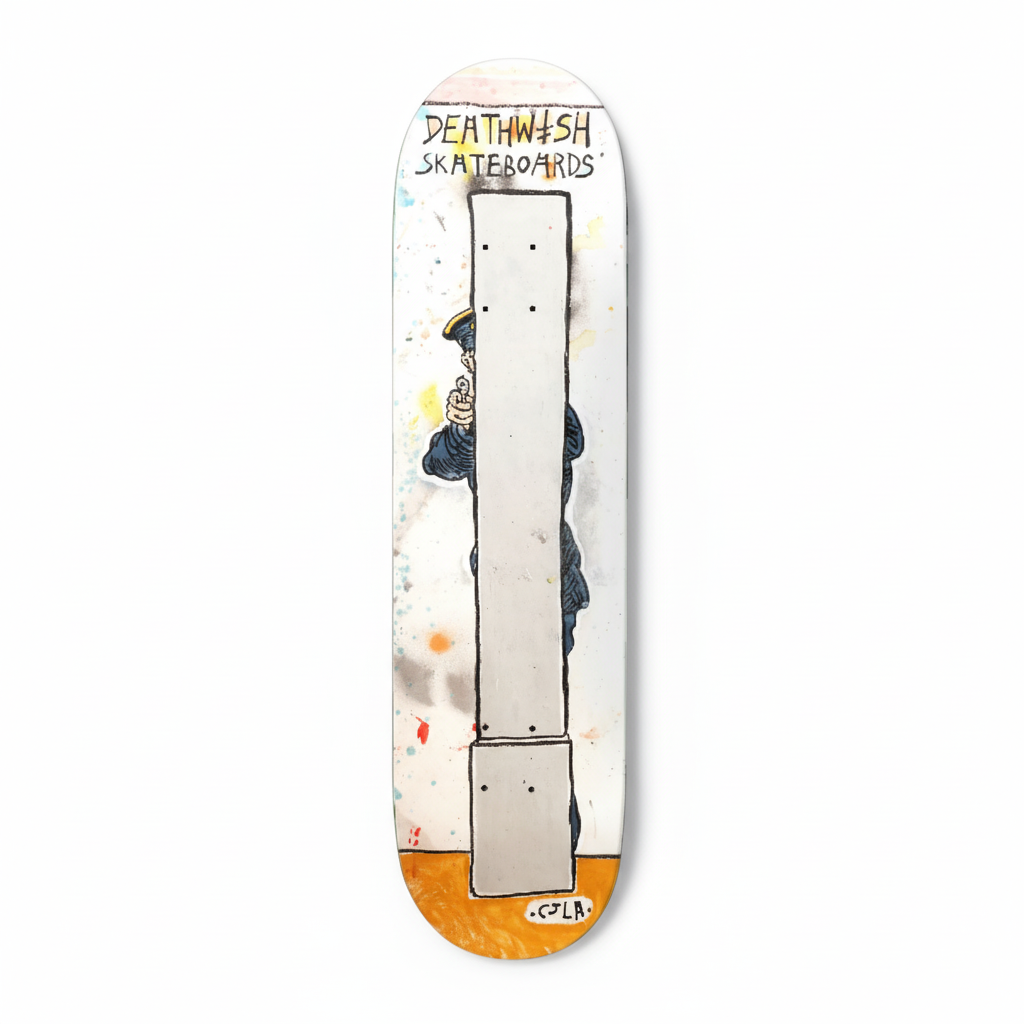 Deathwish - YF Take Cover Deck 8.38”