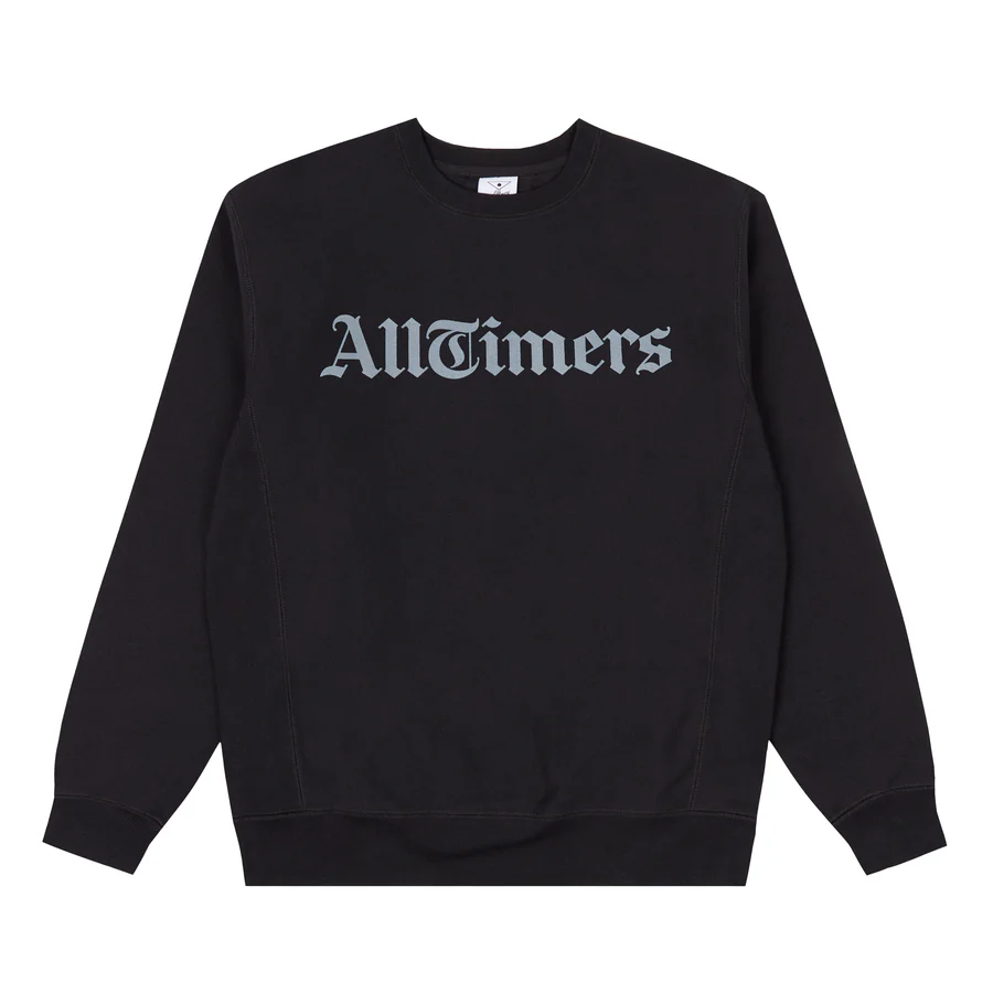 Alltimers - Times Crewneck Black