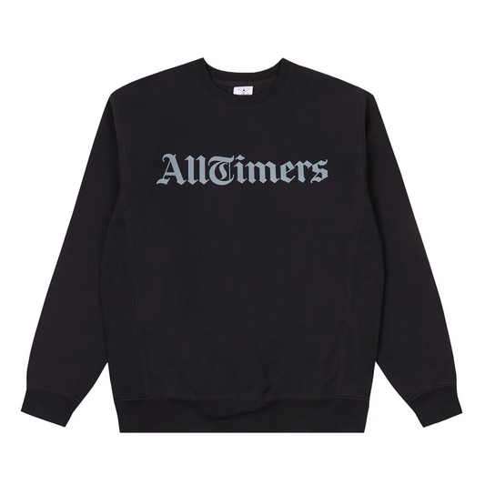 Alltimers - Times Crewneck Black