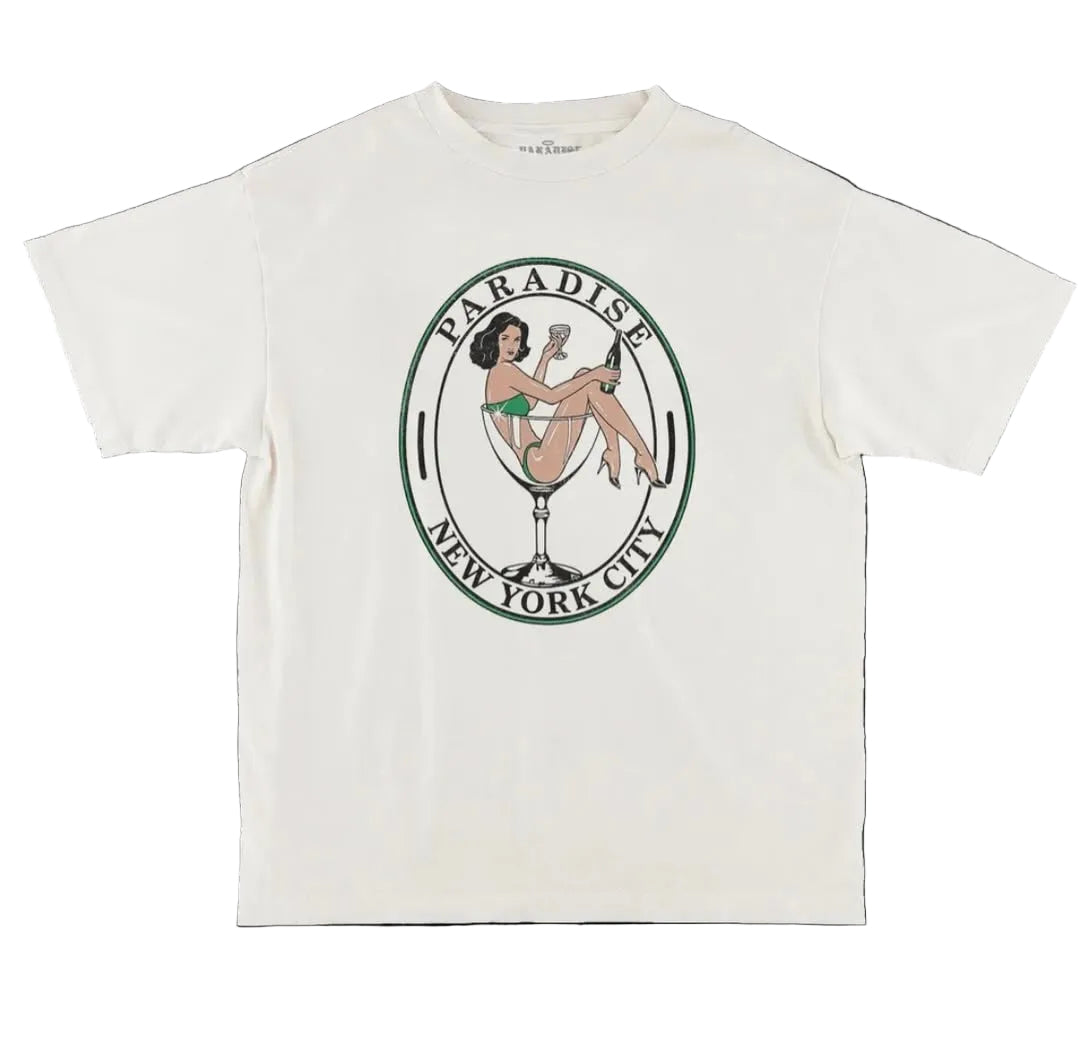 Paradise - Party Girl Off White Tee