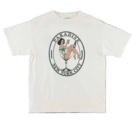 Paradise - Party Girl Off White Tee