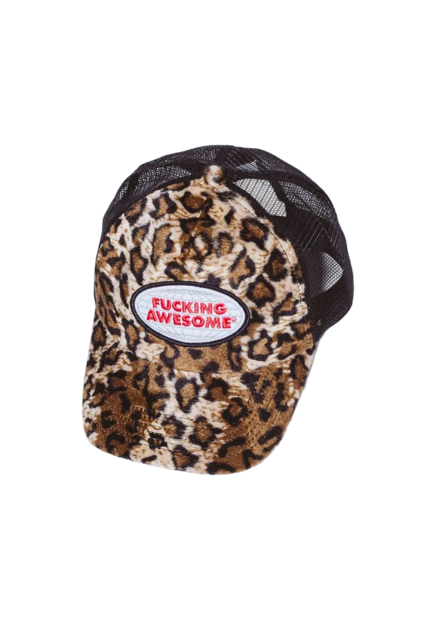 Fucking Awesome - Patch Logo Leopard Hat