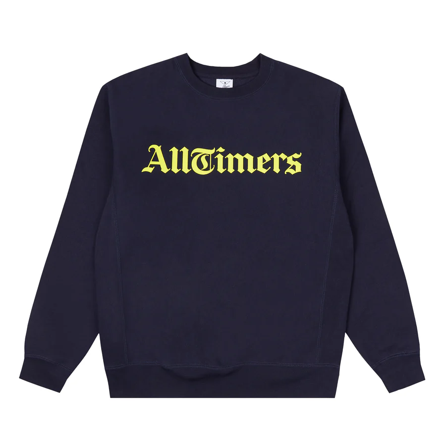 Alltimers - Times Crewneck Navy