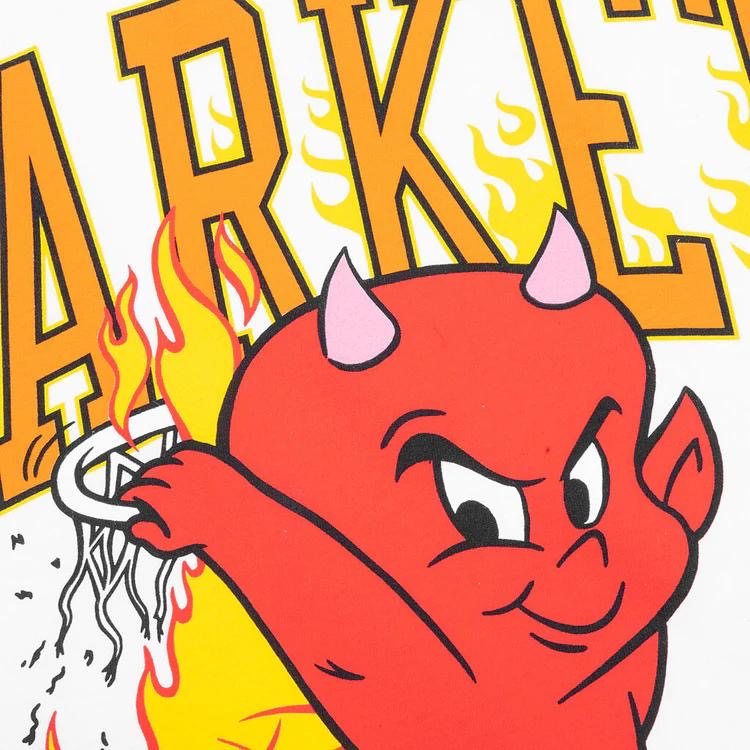 Market Studios - Hot Stuff Dunk White Tee