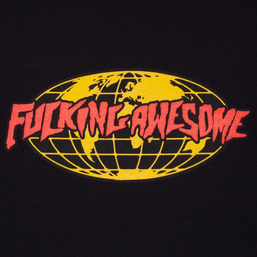 Fucking Awesome - FA World Crewneck (Black)