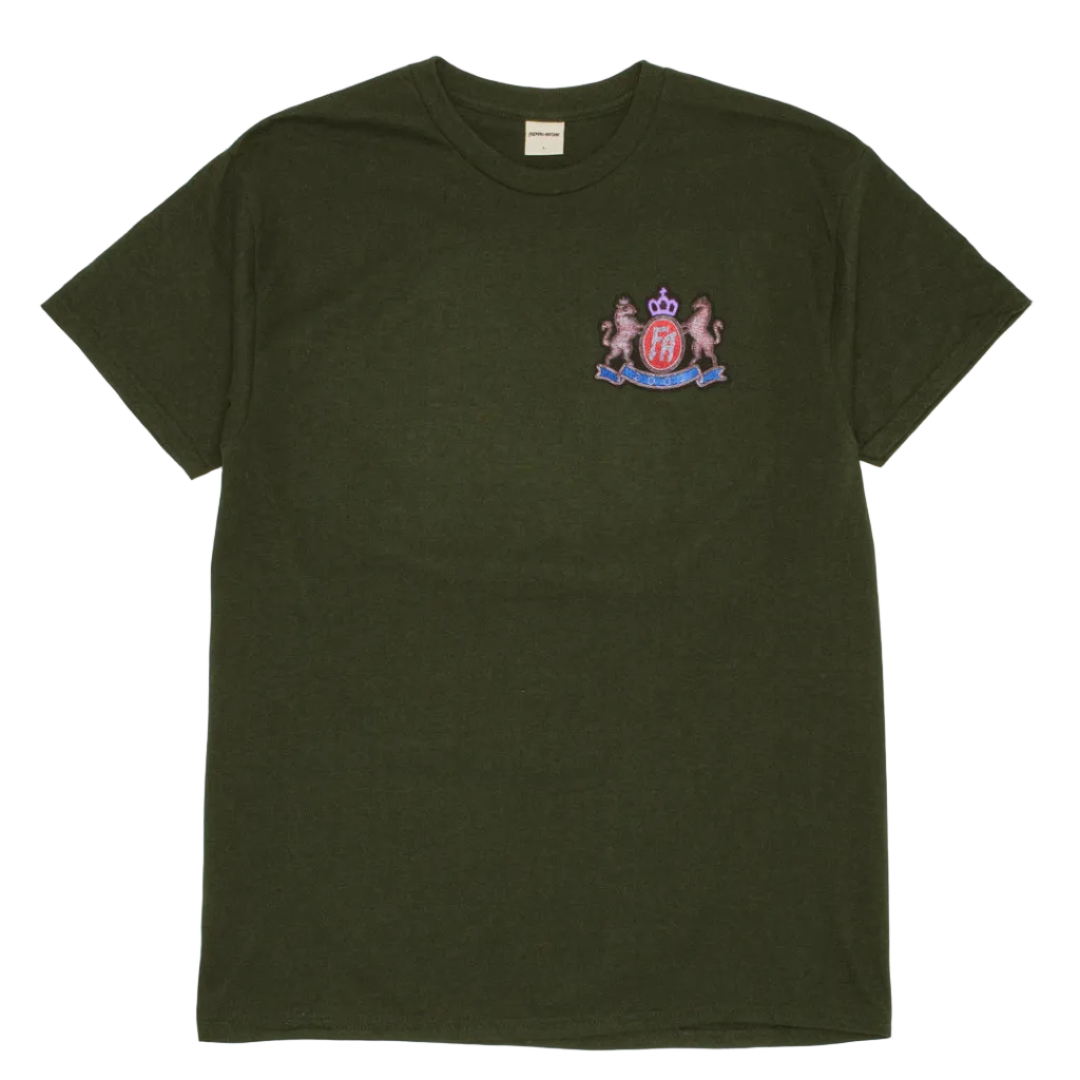 Fucking Awesome - Printed Crest Forest Green Tee