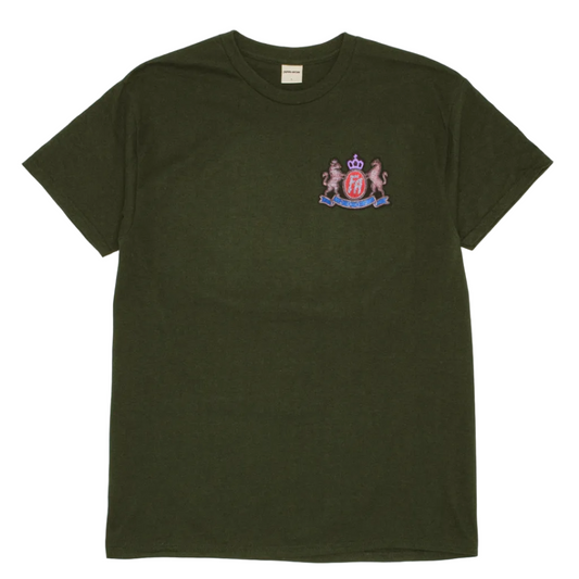 Fucking Awesome - Printed Crest Forest Green Tee