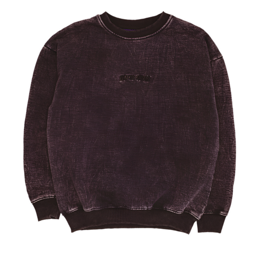 Fucking Awesome - Little Stamp Snow Wash Crewneck