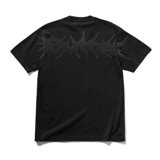 Butter - Nail Shoulder Print Black Tee