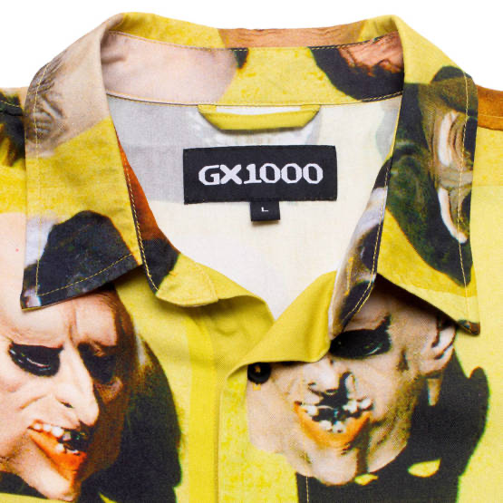 GX1000 - Rayon Mask Button Down Shirt (AOP)