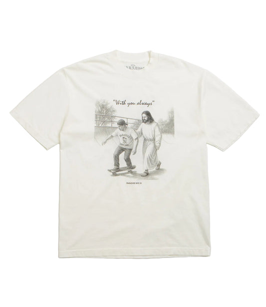Paradise - With You Always Off White Tee