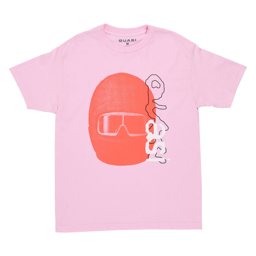 Quasi - Helmet Tee Pink