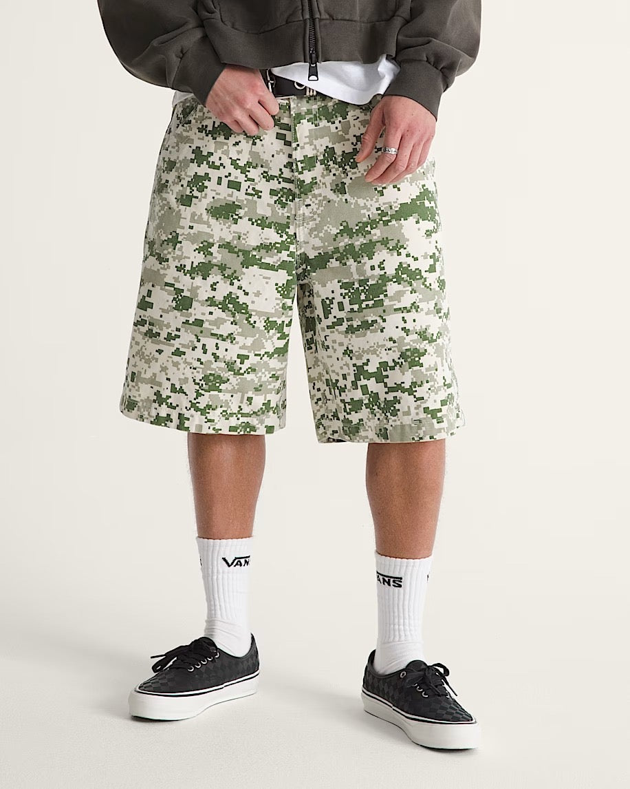 Vans - LX Check-5 Baggy Digi Camo Canvas Short