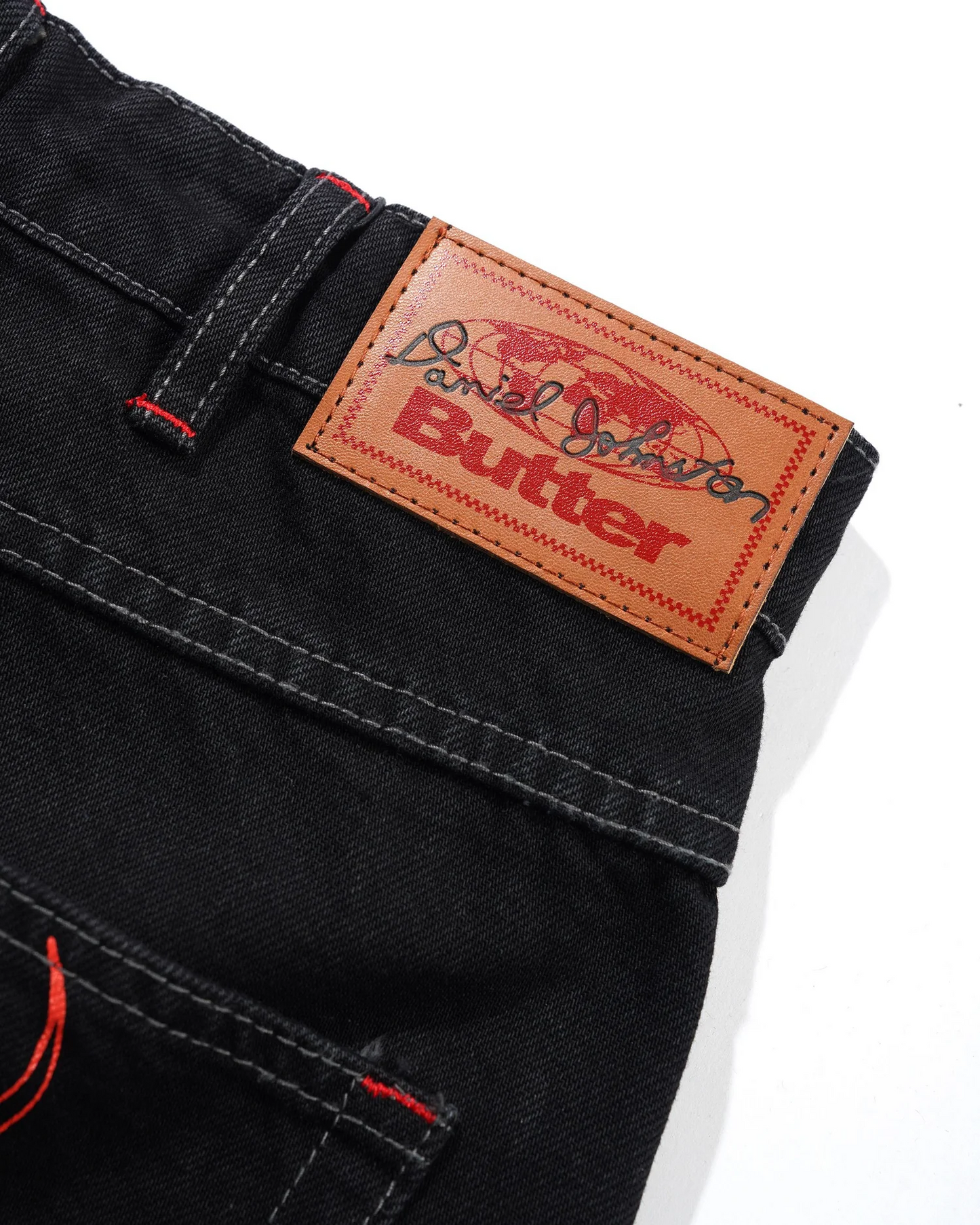 Butter - Dragon Denim Washed Black Shorts