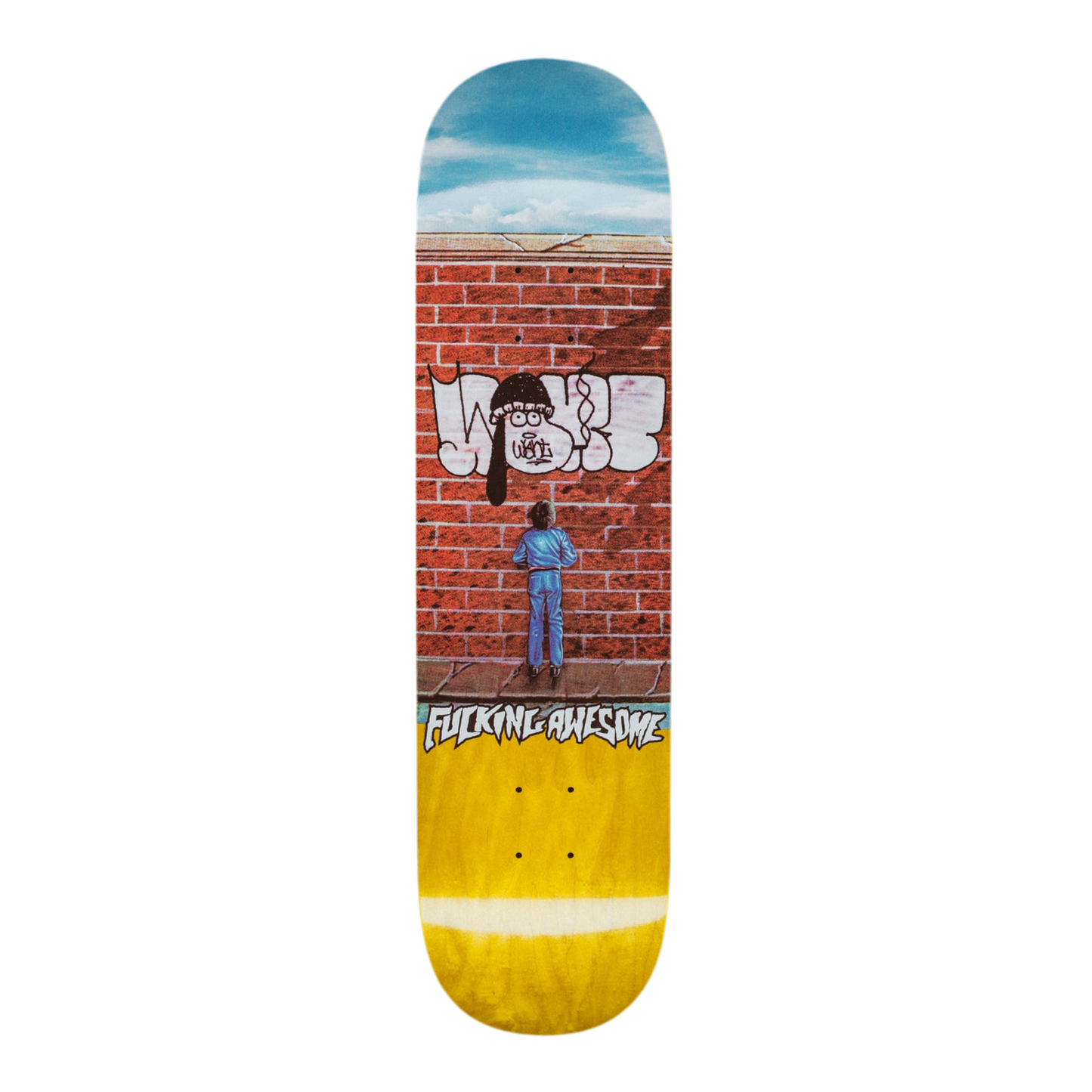 Fucking Awesome - Wanto/Dill Crime Face Deck 8.18”