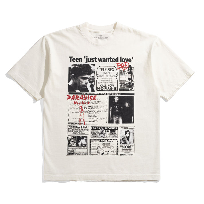 Paradise - Teen Just Wanted Love SS Tee