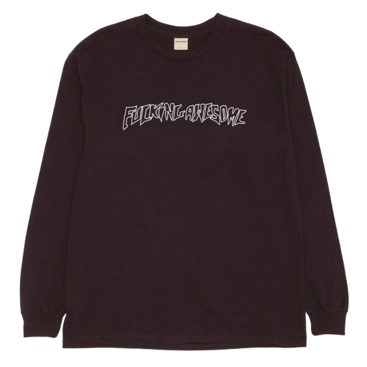 Fucking Awesome - Fineline Glow in the Dark Stamp Logo LS