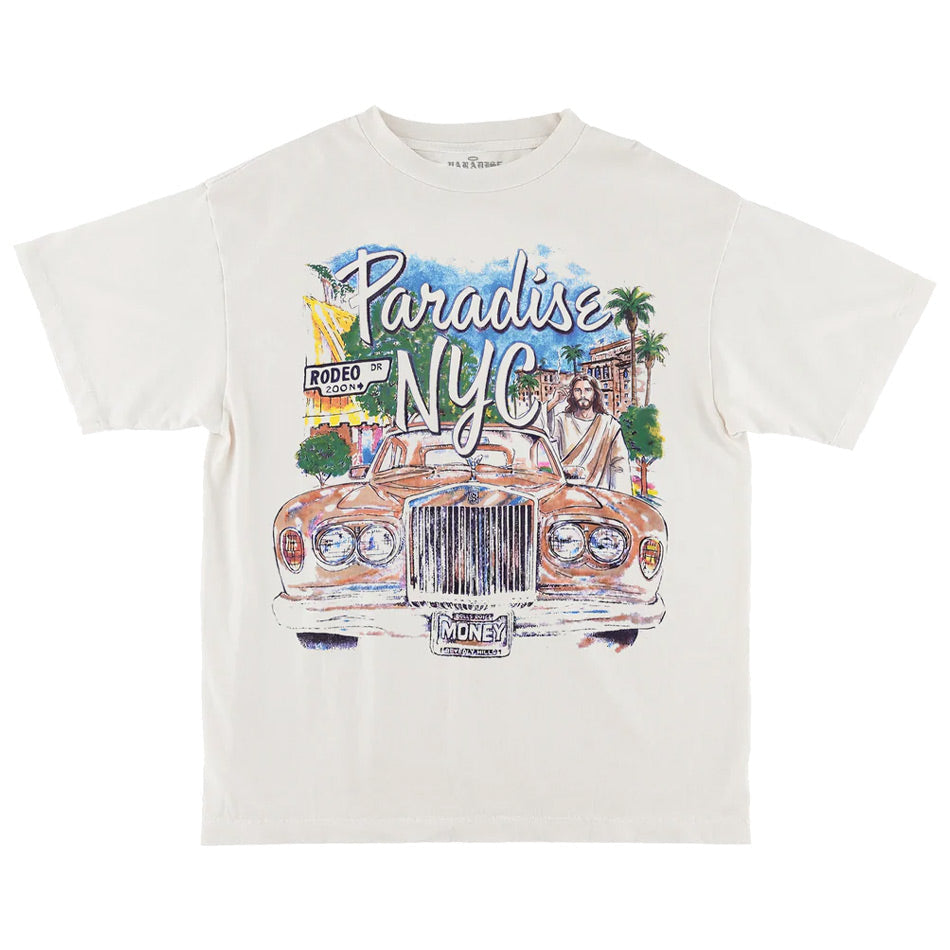 Paradise - Rodeo Drive Off White Tee