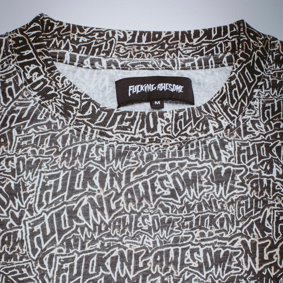 Fucking Awesome - Burnt Sticker Stamp Tee