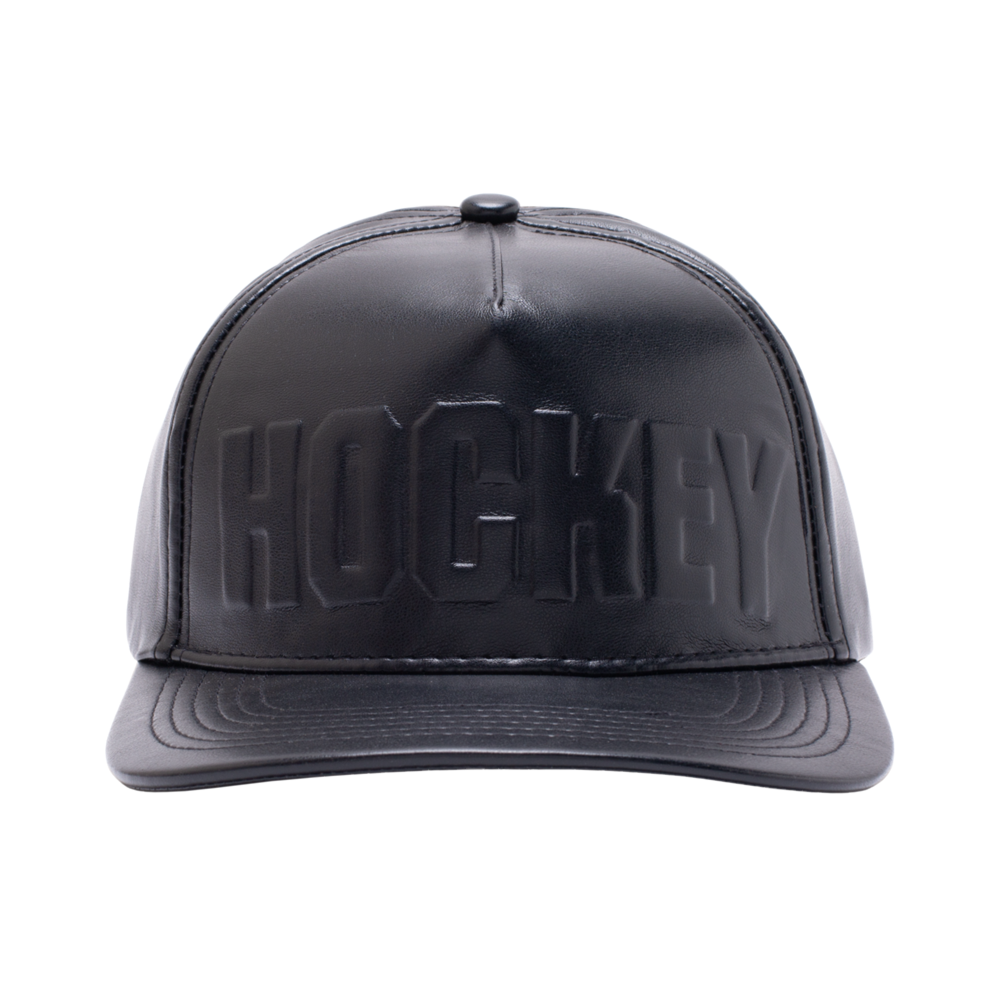Hockey - Embossed Leather Hat