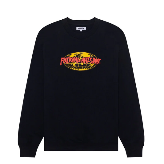 Fucking Awesome - FA World Crewneck (Black)