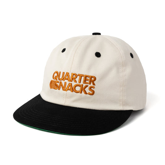 Quartersnacks - Journalist Cap Cream/Black