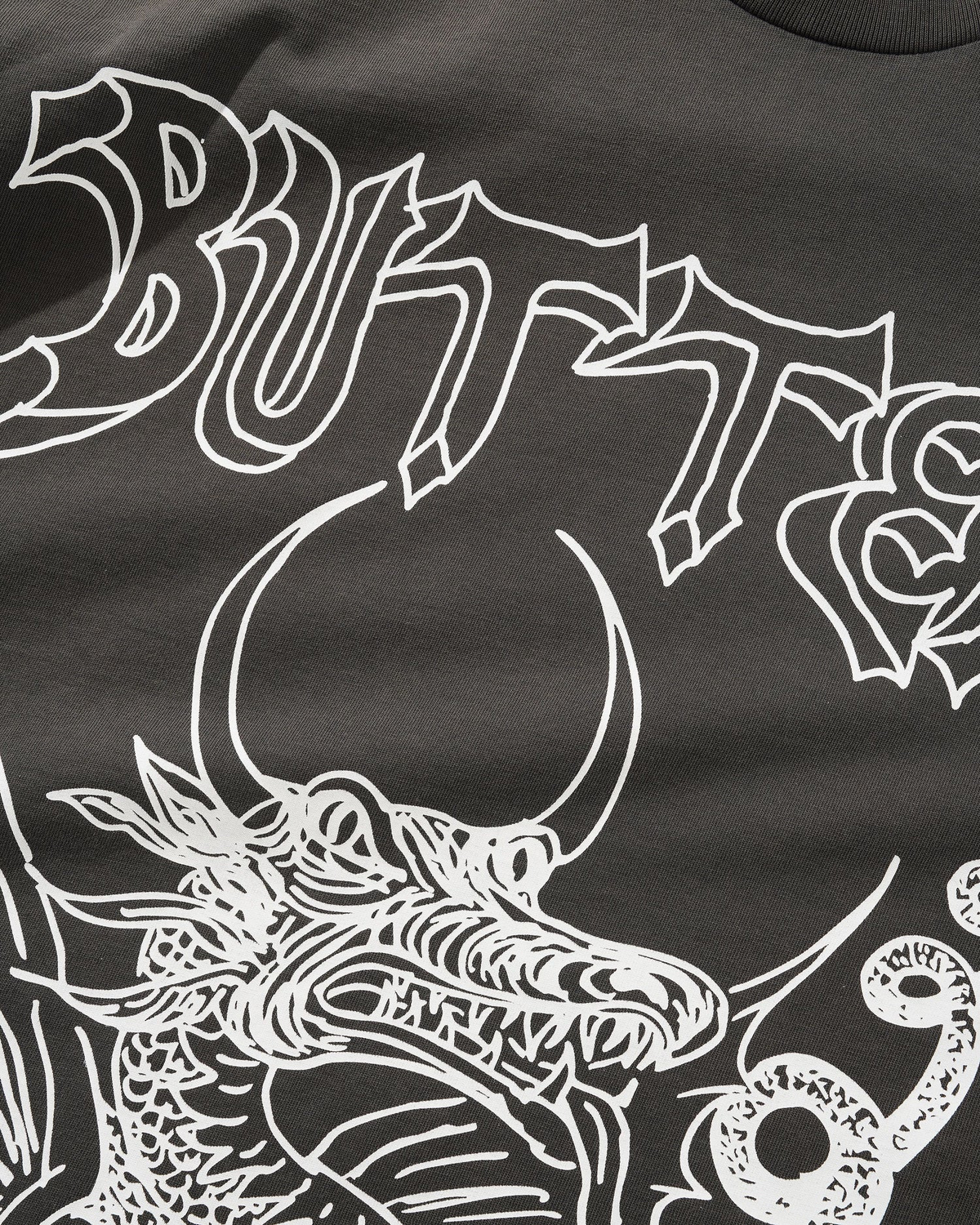 Butter - Dragon Washed Black Tee