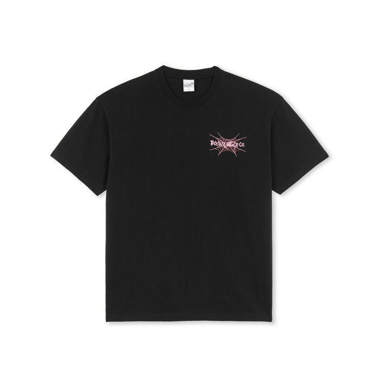 Polar Skate Co - SpiderWeb Tee (Black)