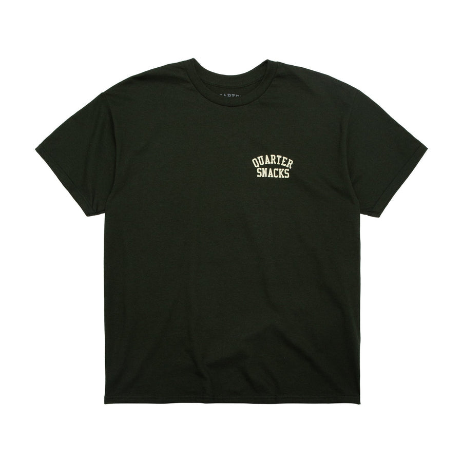 Quartersnacks - Medusa Snackman Tee (Forest Green)