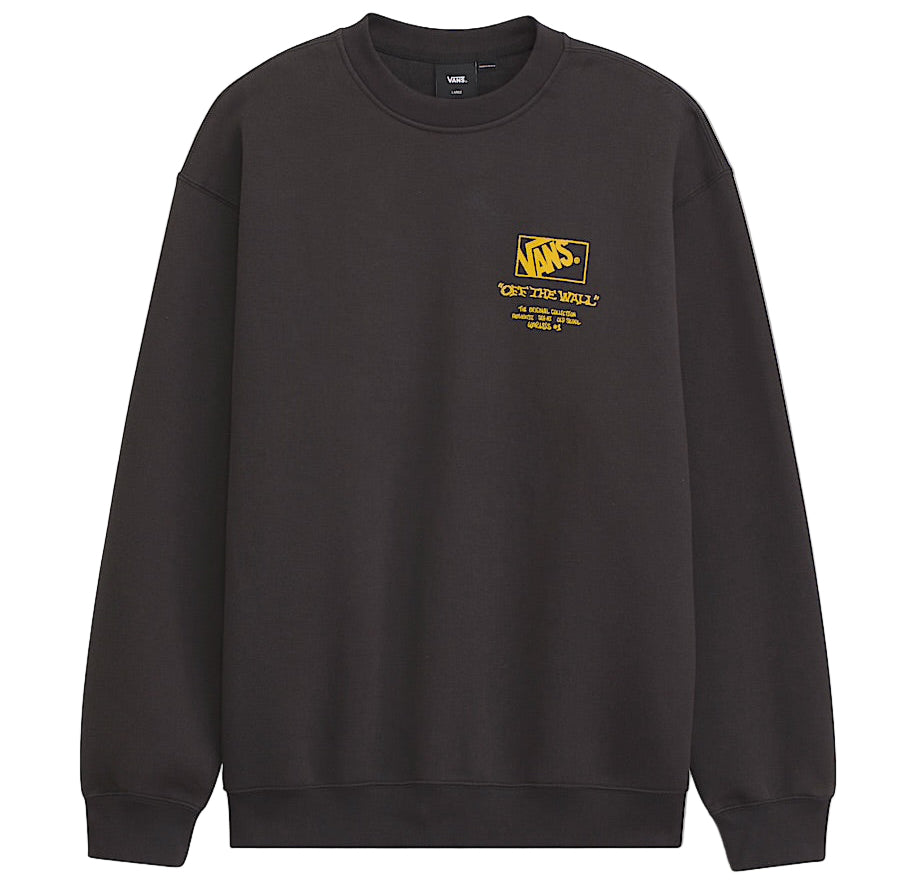 Vans - Circles Bones Formula Black Crewneck